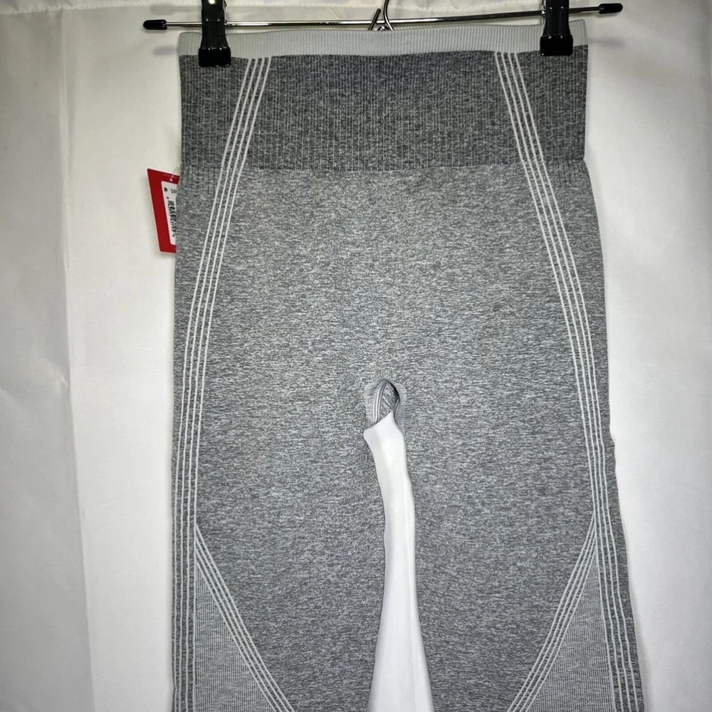 Spanx Seamless Sculpt Legging Spacedye Cloudy Grey Size Small